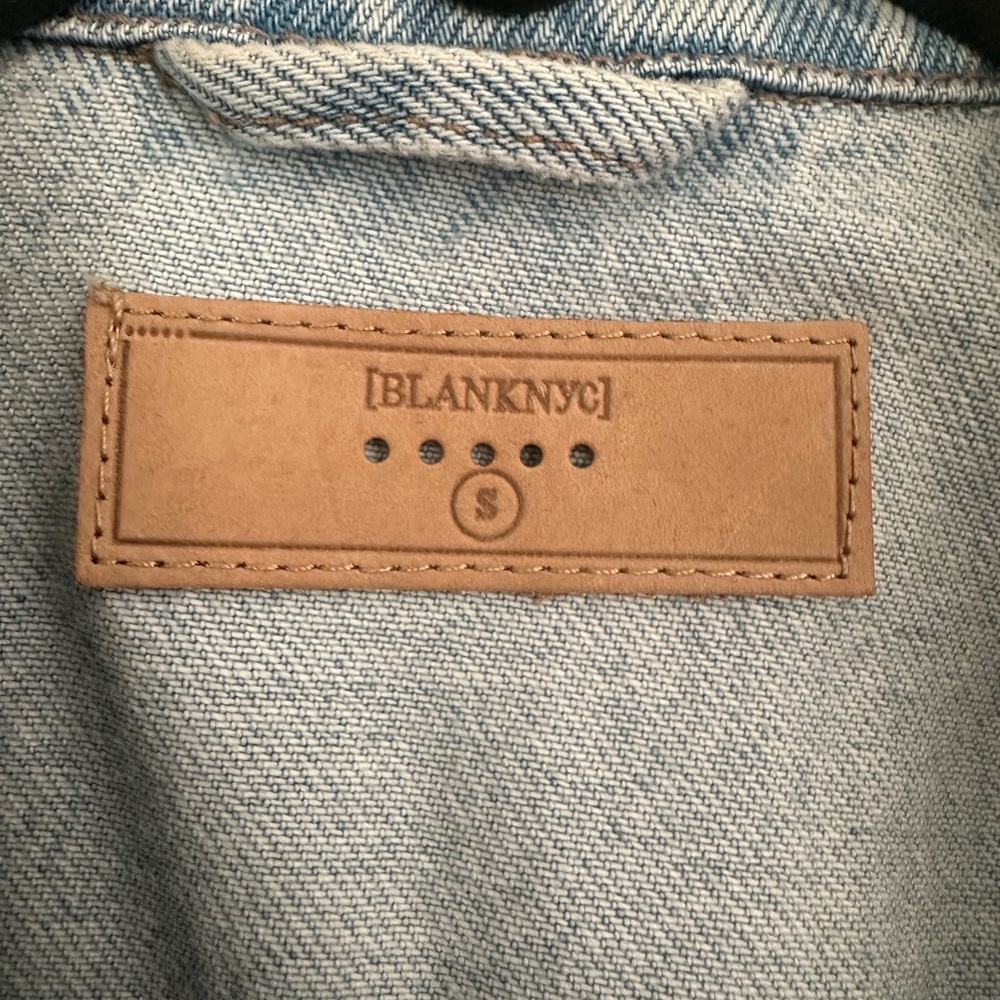 Blank Nyc Dream Patchwork Denim Jacket - image 4